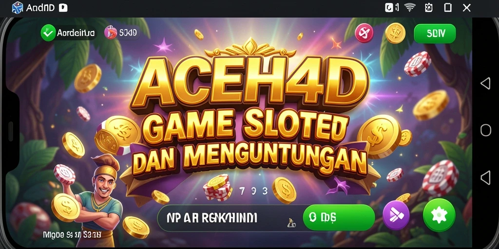 Tampilan gameplay Slot menarik dari ACEH4D.