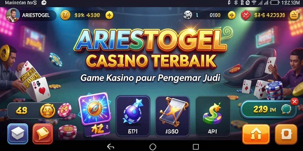 Tampilan atraktif gameplay ARIESTOGEL yang mengasyikkan.