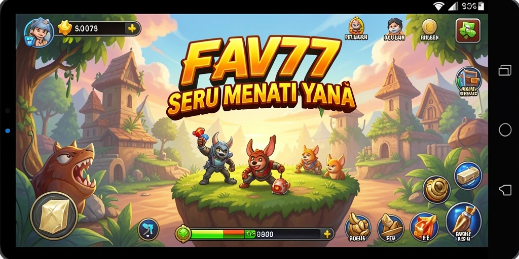 Tampilan gameplay <strong>FAV77</strong> yang menegangkan dan mendebarkan saat menjelajahi dunia petualangan.