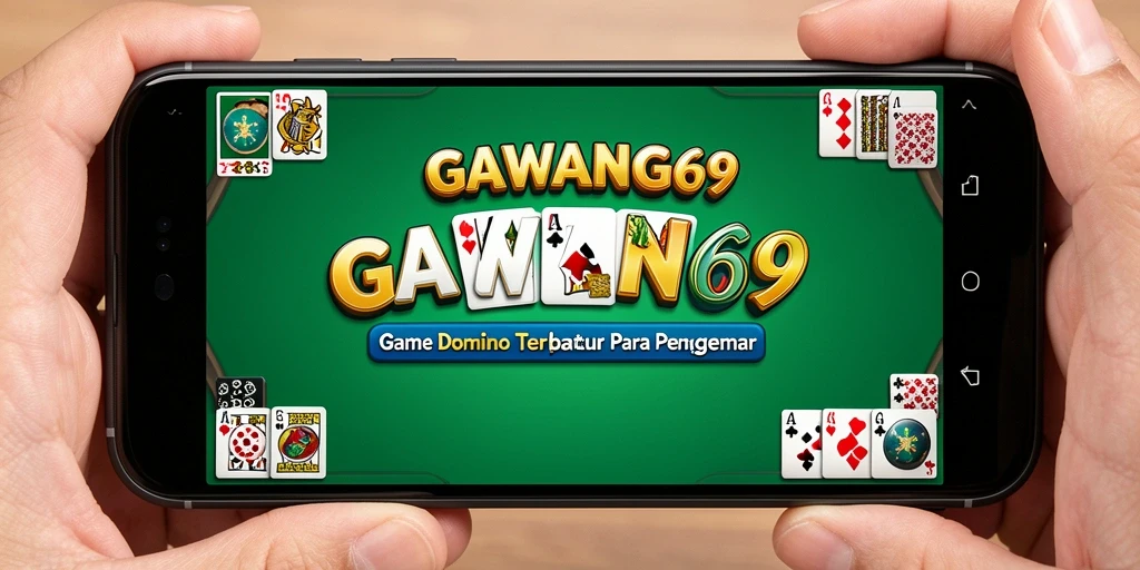 Tampilan gameplay Domino yang seru dan interaktif.