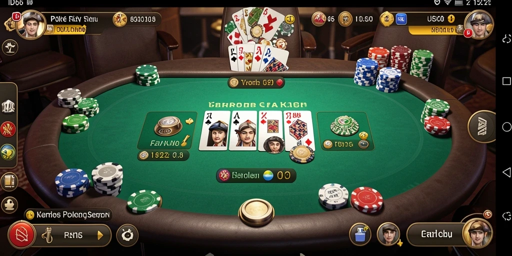 Gameplay Poker yang mendebarkan dan grafis menarik dari ID66.