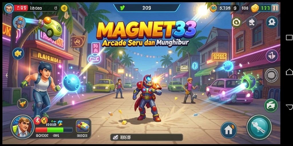 Gameplay seru dan mendebarkan dalam MAGNET33.