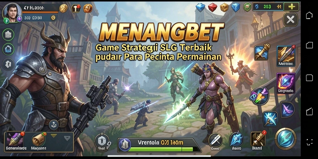 Screenshot MENANGBET menunjukkan momen strategis dalam gameplay.