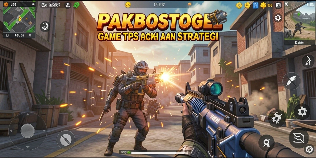 Screenshot menunjukkan aksi seru dalam permainan PAKBOSTOGEL.