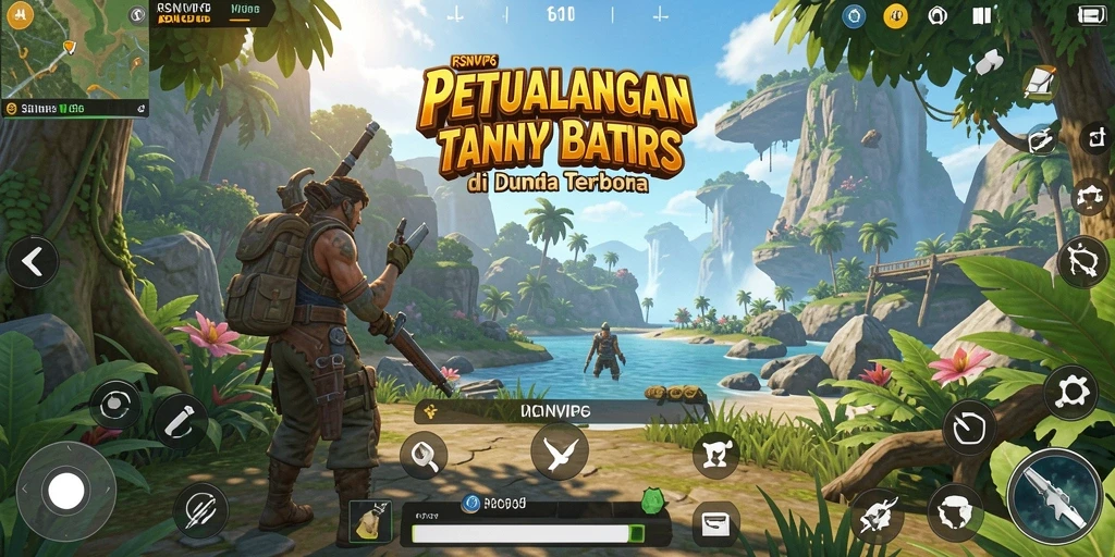 Tampilan gameplay RSNVIP6 dalam dunia terbuka yang menakjubkan.