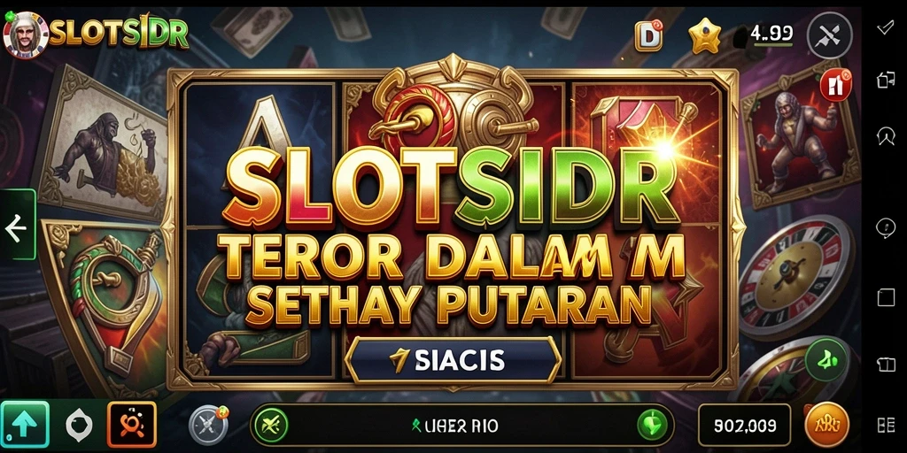 Screenshot gameplay mencekam SLOTSIDR yang penuh ketegangan.